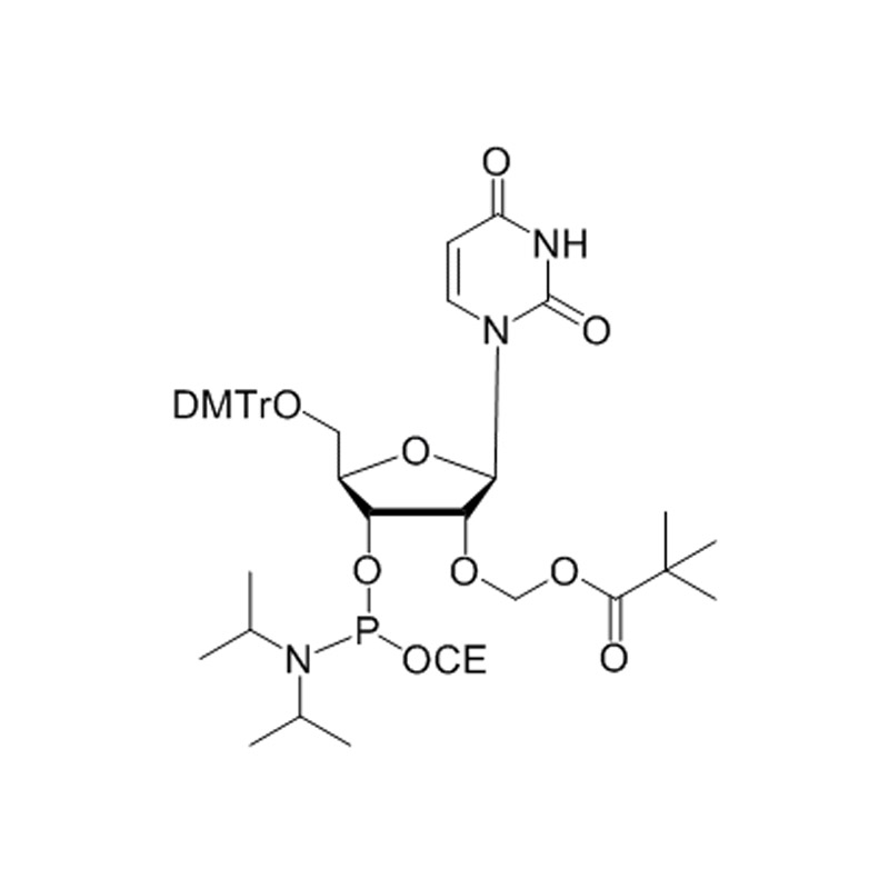 2'-O-PivOM-5'-O-DMT-Uridine 3'-CEP